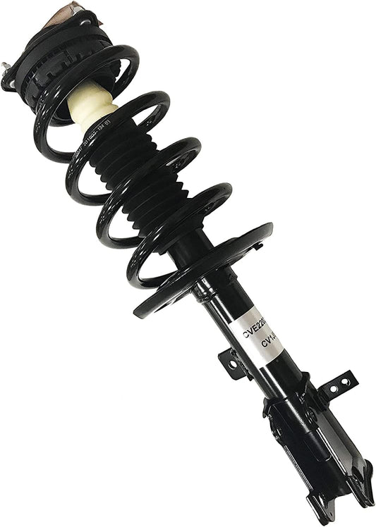 Shoxtec Front Left Complete Strut Assembly Replacement for 2011-2014 Chrysler 200; 2007-2010 Chrysler Sebring 2008-2014 Dodge Avenger Coil Spring Shock Absorber Repl. Part No. 271131