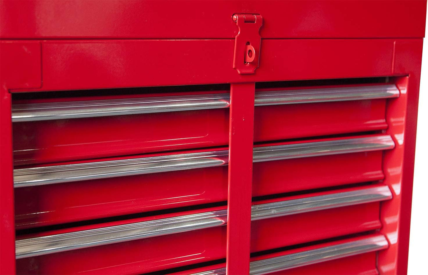 BIG RED ATBT1204R-RED Detachable 4 Drawer Tool Chest with Large Storage Cabinet and Adjustable Shelf, 20.3" l x 11" w x 40.4" h