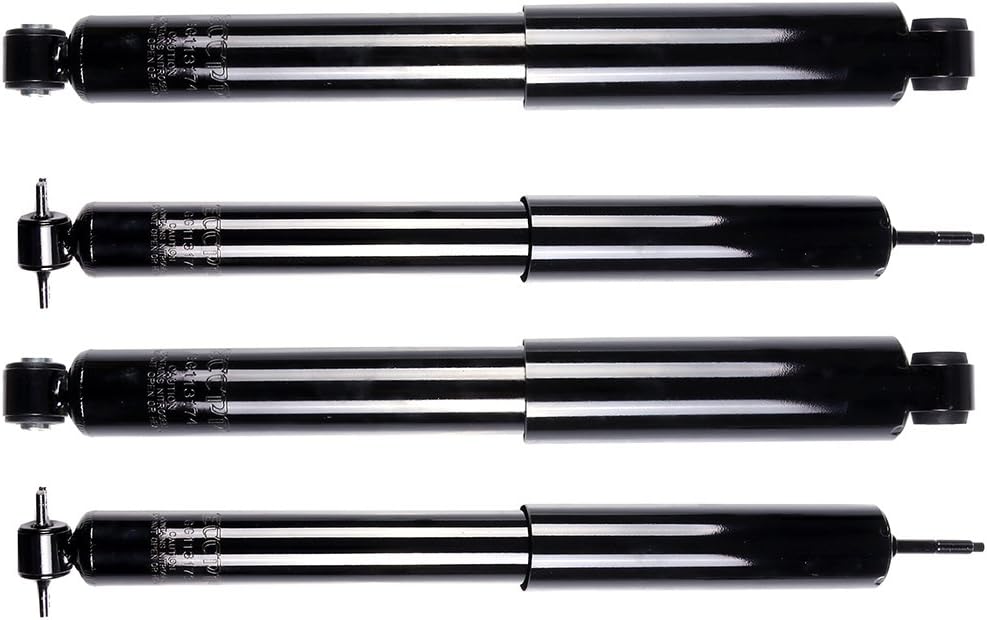 Shocks Absorbers,SCITOO Front Rear Gas Struts Shock Absorber Fit for 1987 1988 1989 1990 1991 1992 1993 1994 1995 for Jeep Wrangler 344088 37120 344092 37121 Set of 4