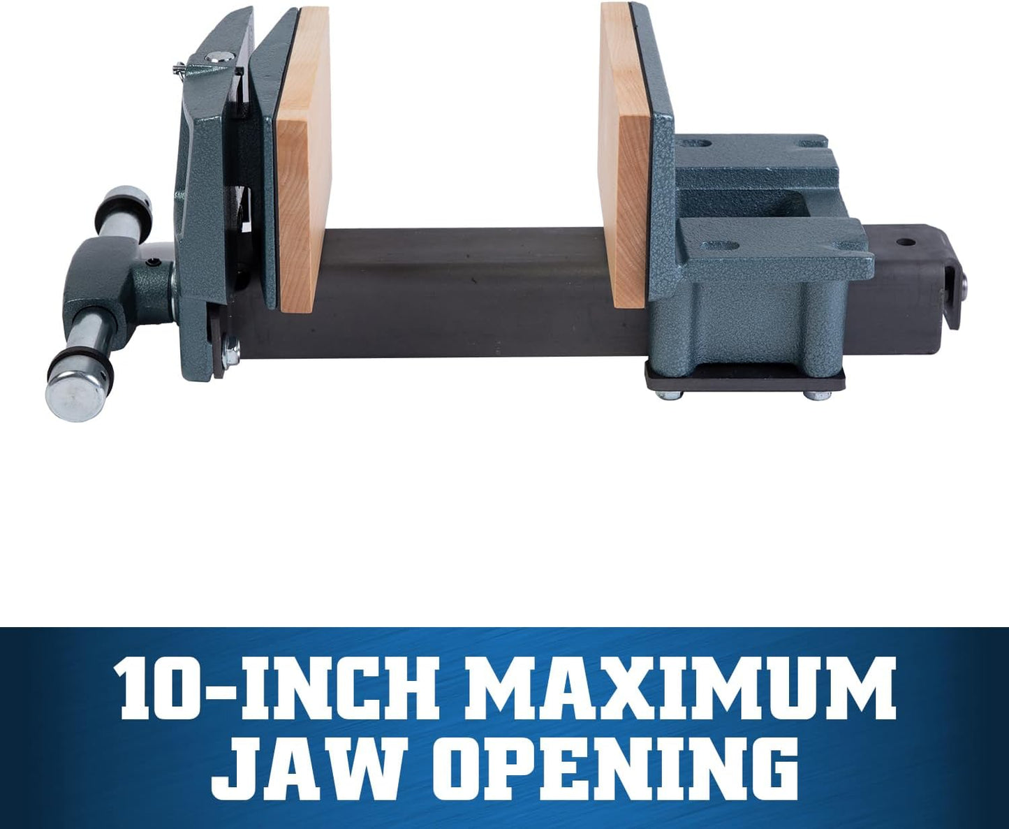 Wilton Woodworking Vise, 4" x 7" Jaw, 10" Max Jaw Opening, Rapid-Action (Model 78A)