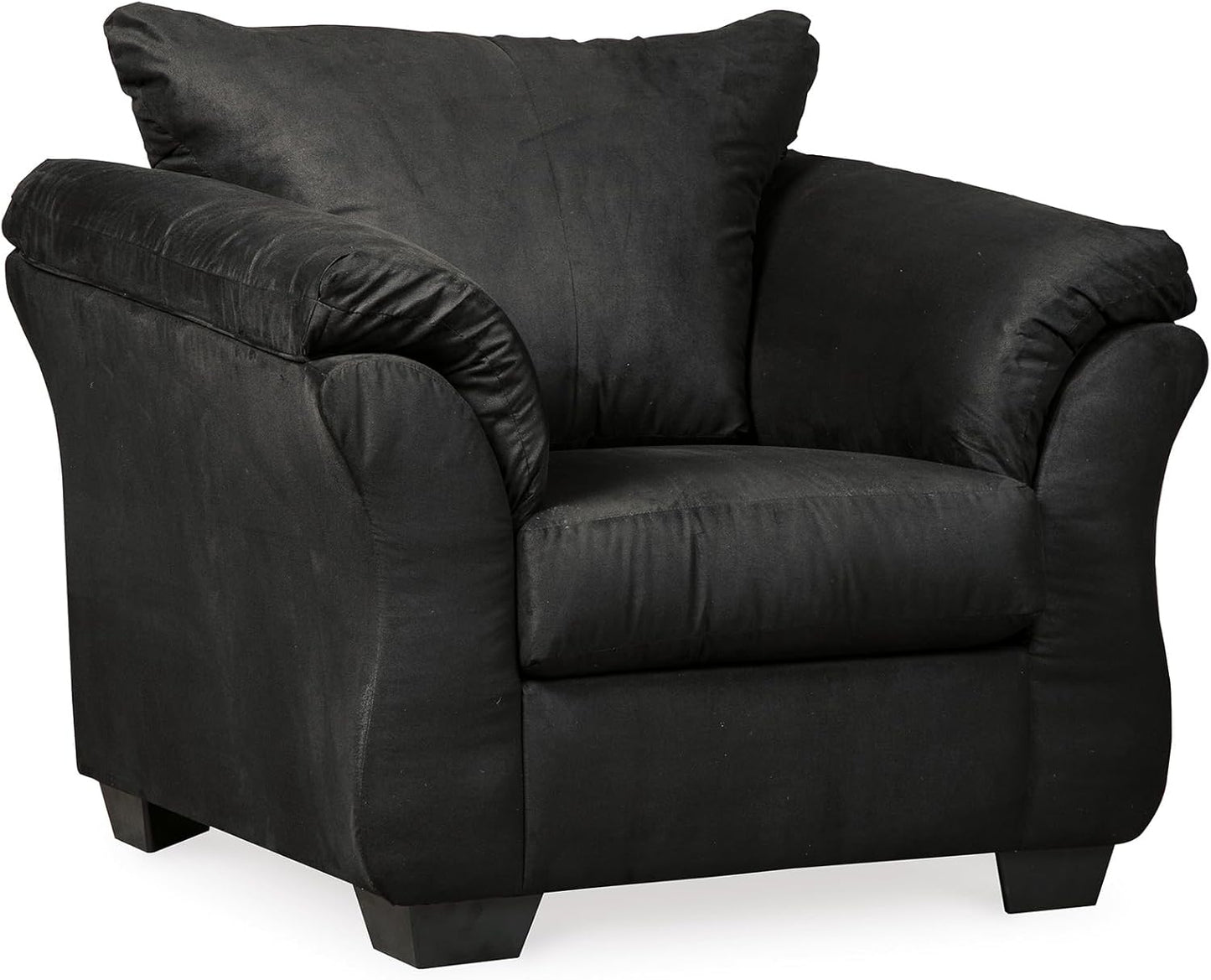 Signature Design by Ashley Darcy Casual Plush Chair, Dark Blue