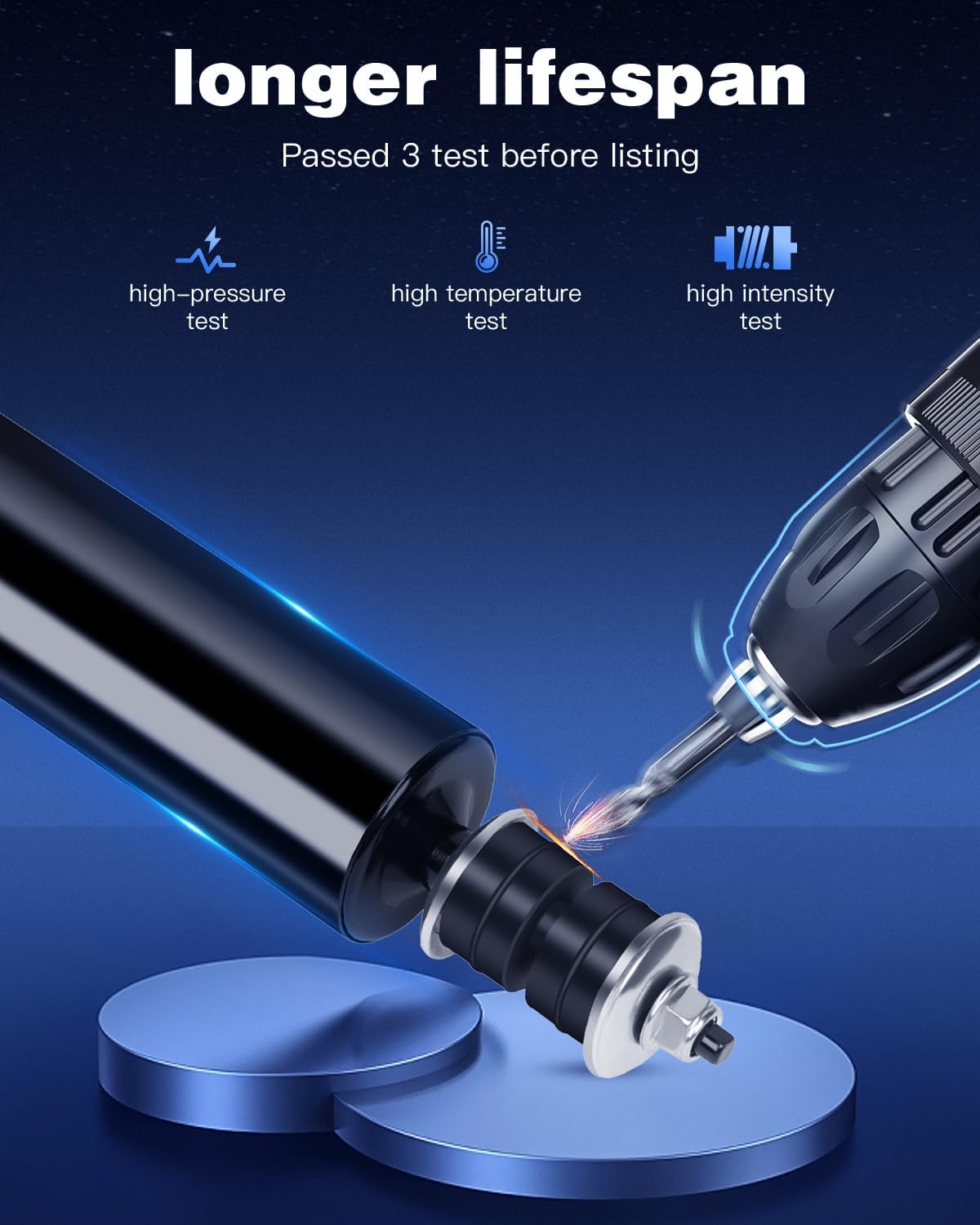 Set of 4 Shocks,ECCPP Shocks Absorbers fit for Chevy Tracker,for Suzuki Sidekick/X-90/Vitara/Grand Vitara,Geo Tracker 1994 1995 96 97 98 99 00 01 02 03 04 05 Front Rear Auto Shocks with 334196 334195