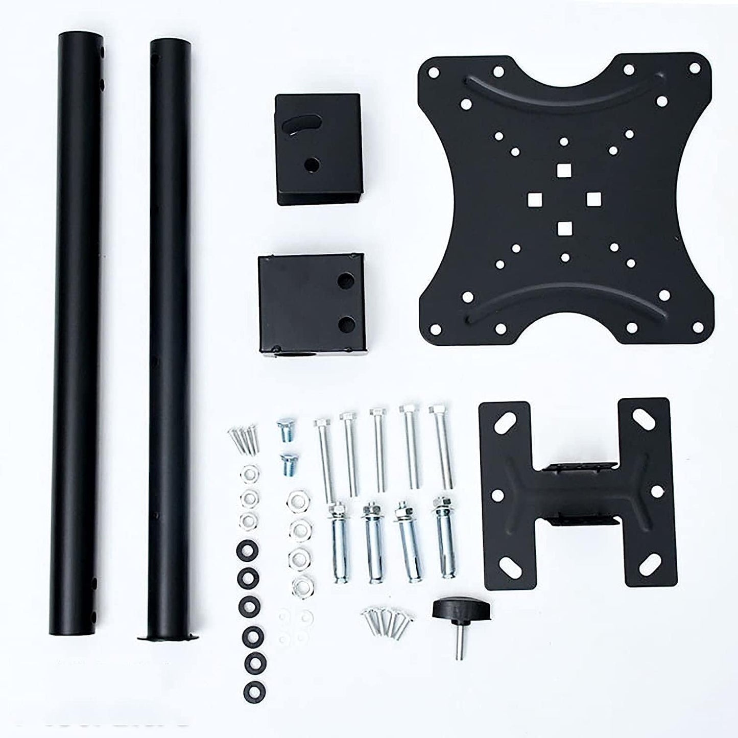 TV Stand TV, TV Wall Mount Ceiling Tv Mount, Telescopic Height Adjustment Ceiling TV Bracket for 14 to 32 Inch TV Swivel and Tilting Bracke