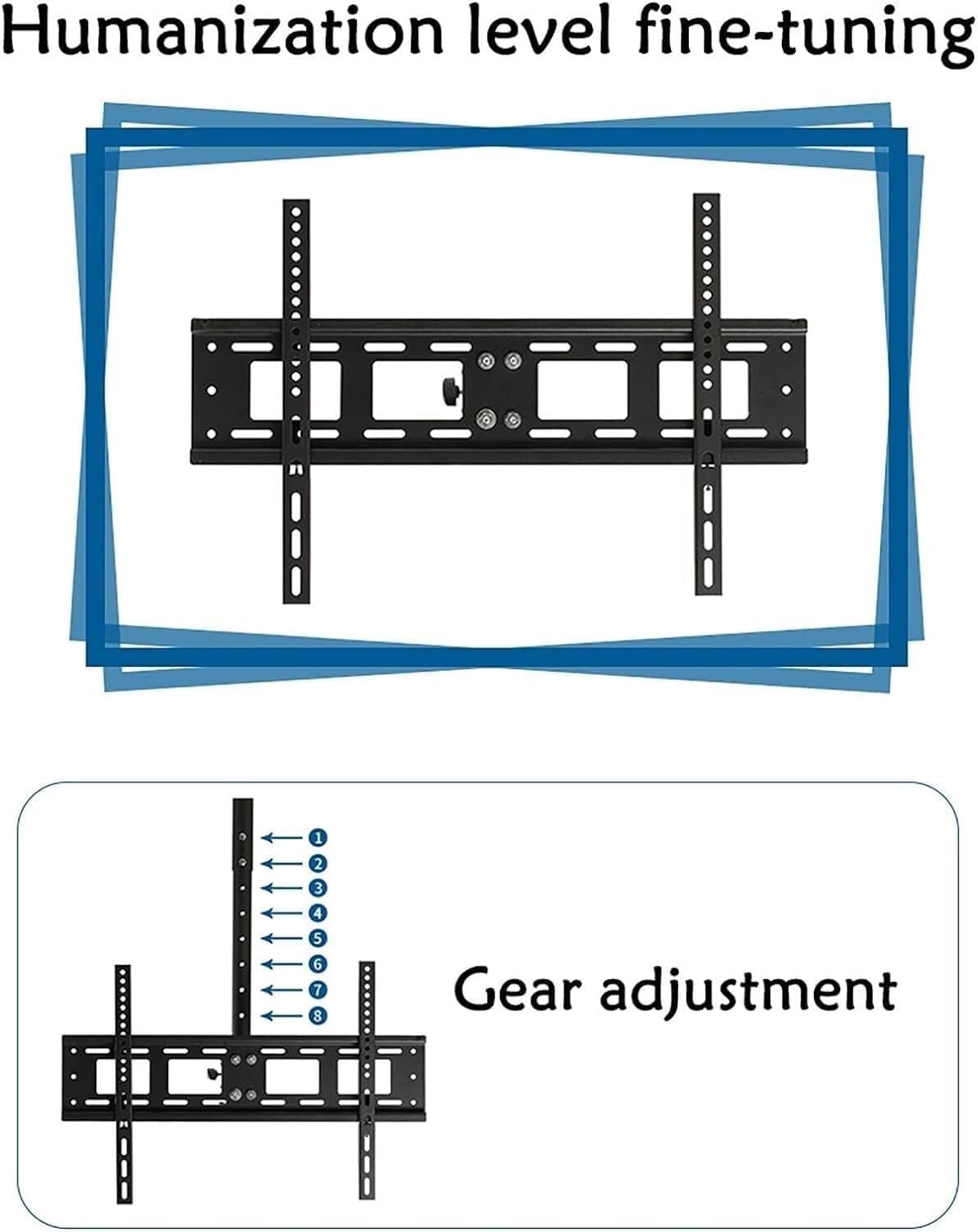 TV Mount Stands TV Wall Mount Ceiling TV Mount Bracket,Full Motion 360 Deg Rotation Tilt Swivel TV Mount,Can 90° Flip Down,65,155cm
