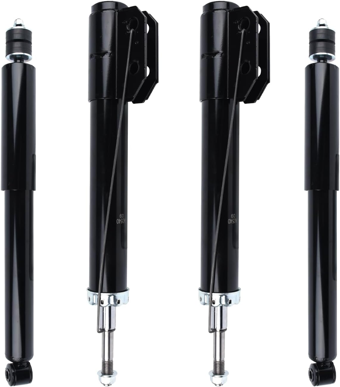 Autoround Front Rear Struts Shock Absorbers Compatible with Ford Mustang 1994 1995 1996 1997 1998 1999 2000 2001 2002 2003 2004, 71962 5968 Auto Gas Shocks Gas Struts Set of 4