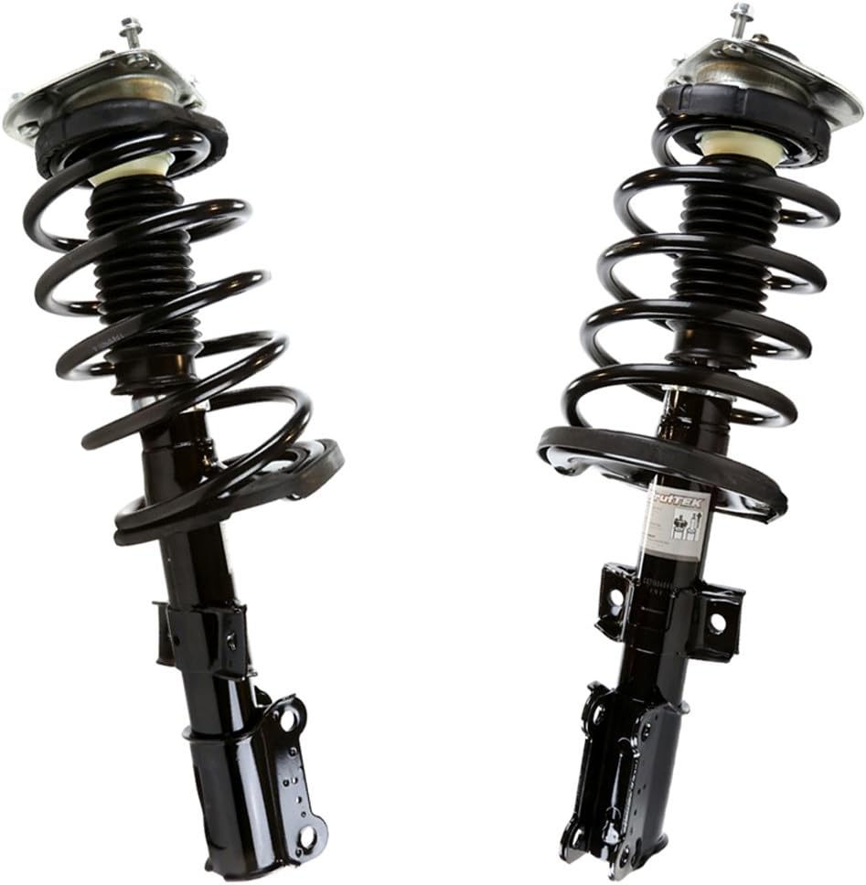 AutoShack Front Complete Strut & Coil Spring | Replacement for 2001-2009 Volvo S60 2001-2007 Volvo V70 | 2-PC