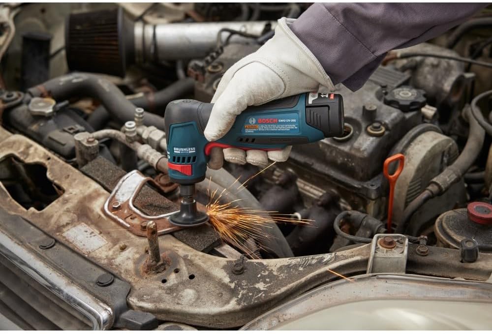 Bosch GWG12V-20SN 12V Max Brushless 1/4 In. Right Angle Die Grinder