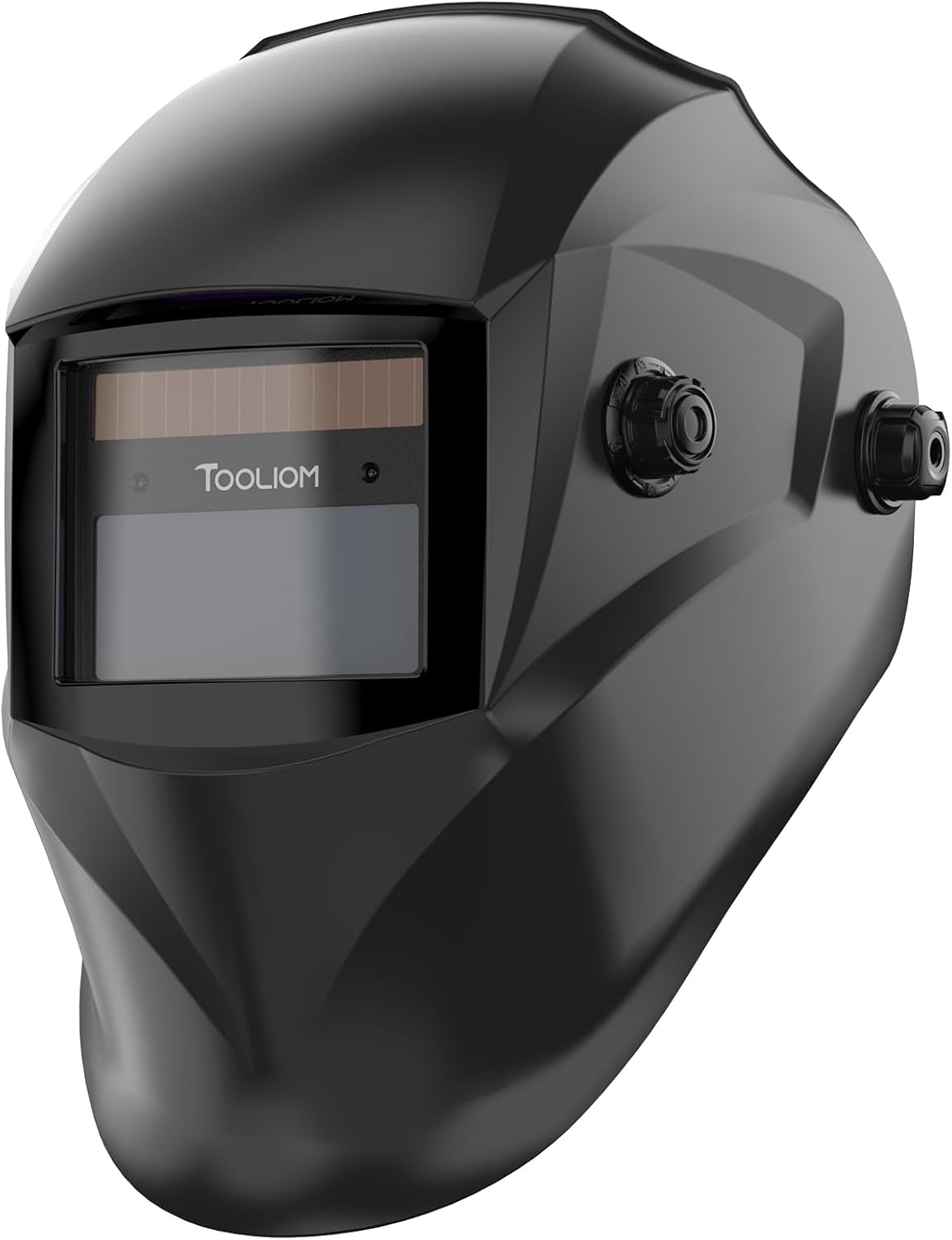 TOOLIOM Solar Powered Welding Helmet Auto Darkening for TIG MIG ARC Welder Mask with Adjustable Shade Range 4/9-13 Blue Eagle Design