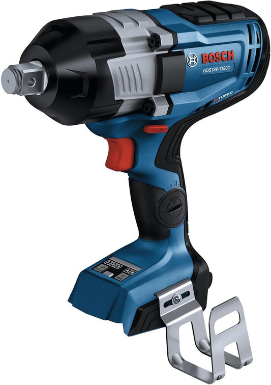 BOSCH GDS18V-1180CN PROFACTOR 18V Connected-Ready 3/4 In. Impact Wrench with Friction Ring and Thru-Hole (Bare Tool)