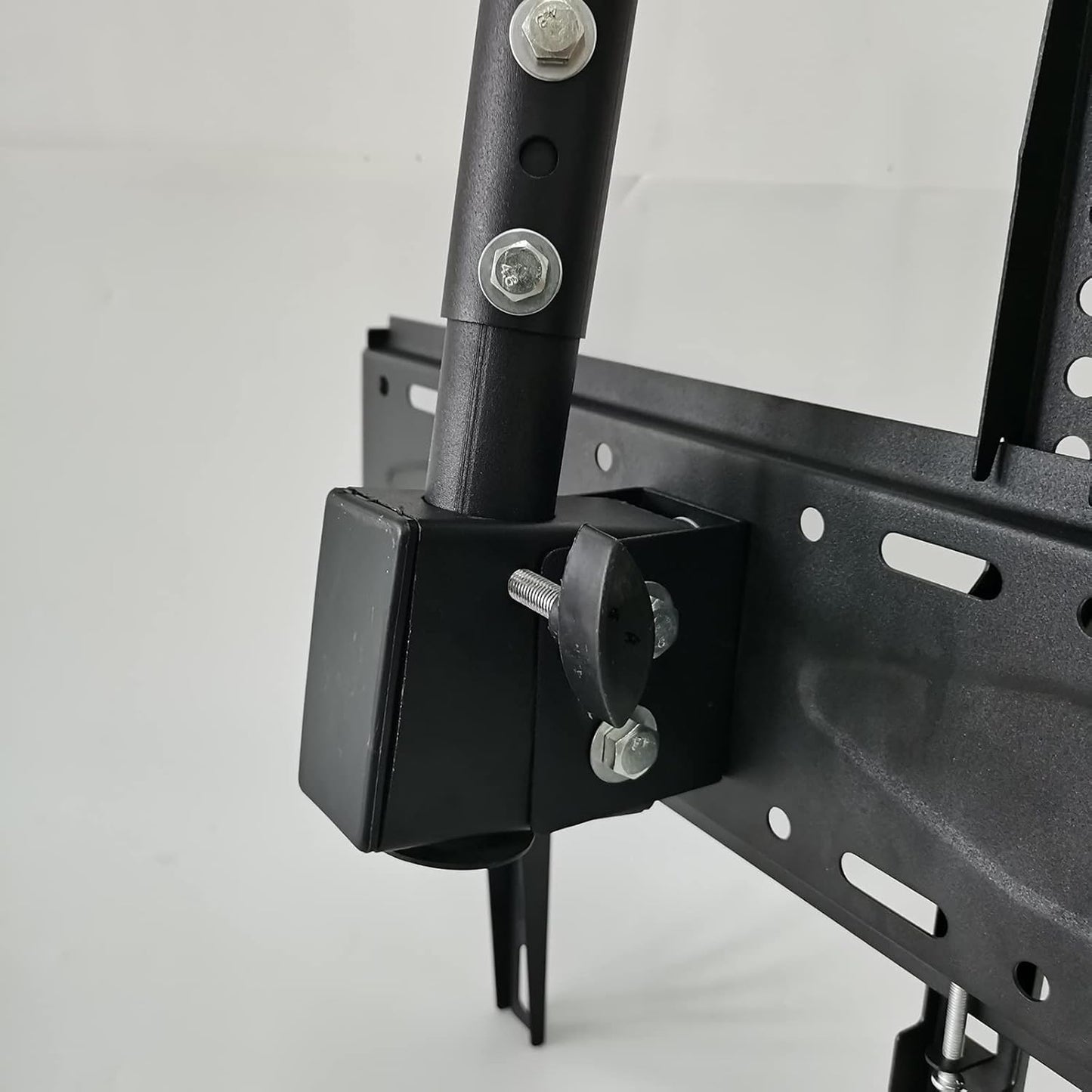 Table Top TV Stand,tv Wall Mount Ceiling TV Mount for 26-55 Inch Flat and Curved TVs Up to 40kg, 360° Swivel and Tilt Ceiling