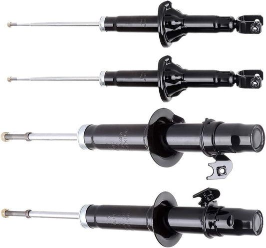 Shocks,SCITOO Front Rear Gas Struts Shock Absorbers Fit for 1990 1991 1992 1993 1994 1995 1996 1997 for Honda for Accord,1997 1998 1999 for Acura CL 341118 71875 341117 71989 341119 71286 Set of 4