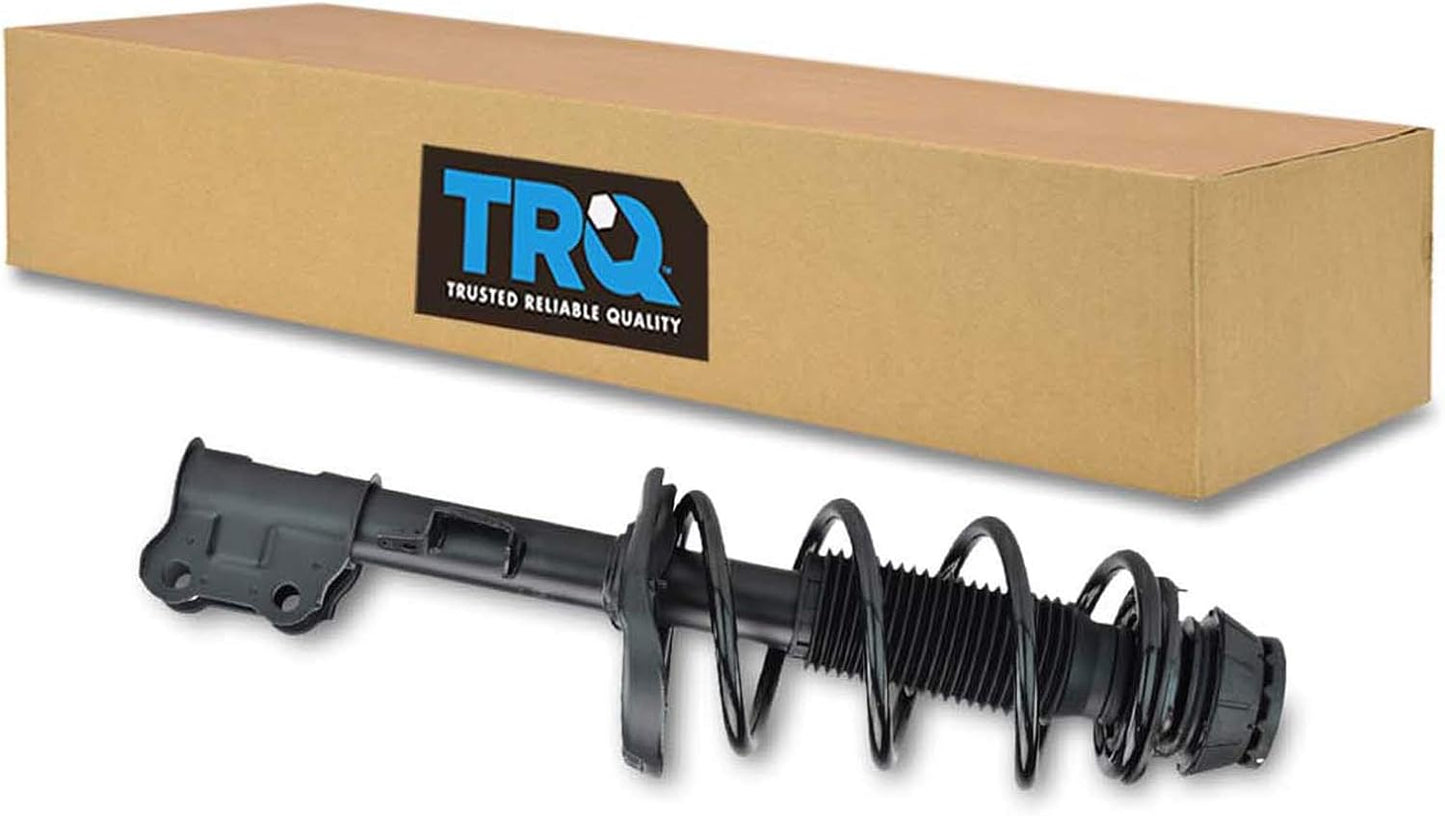TRQ Front Left Complete Strut & Coil Spring Assembly Drivers Side Compatible with 2011-2017 Honda Odyssey