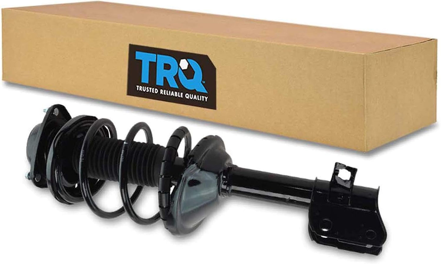 TRQ Front Left Complete Strut & Coil Spring Assembly Drivers Side Compatible with 2011-2017 Honda Odyssey