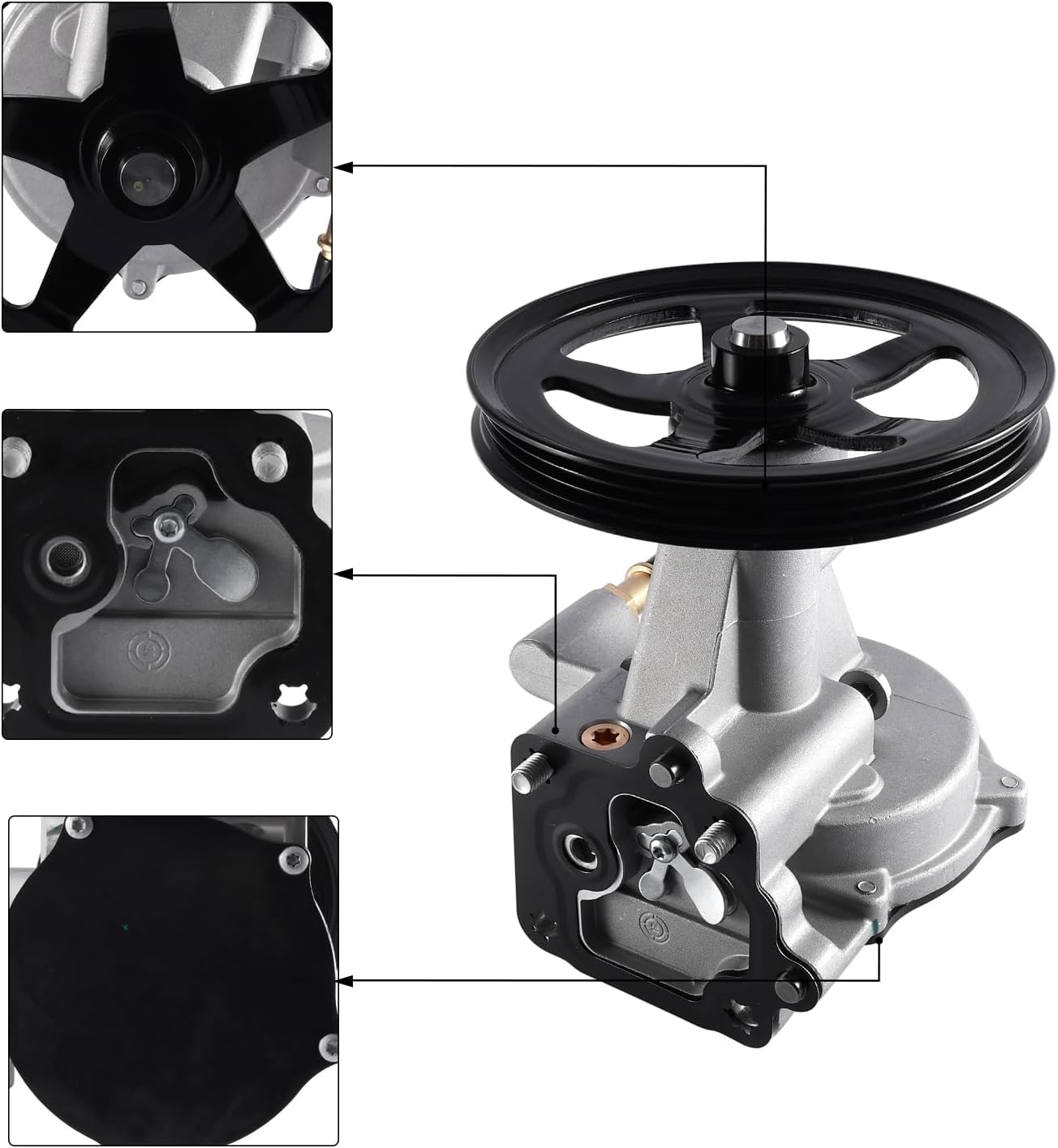 904-861 Vacuum Pump For 2014-2020 Chevy Tahoe Silverado Suburban 1500,Cadillac Escalade,GMC YUKON Sierra Denali 1500,4.3L 5.3L 6.2L-12662552 12669488 12696313 12654013 12659655 12660004