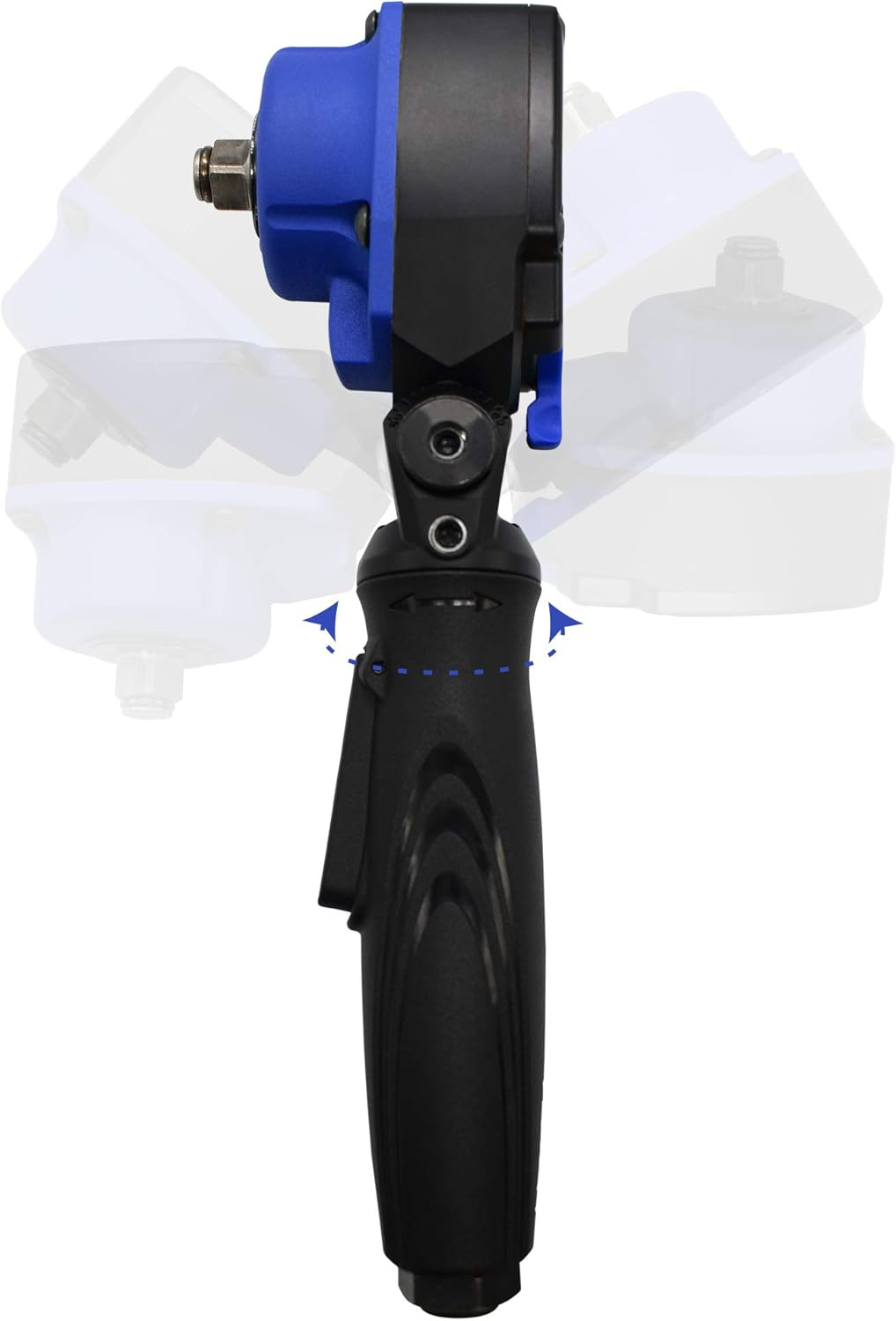 Astro Tool 1833 3/8" Nano Flex-Head Angle Impact Wrench - 400ft/lb