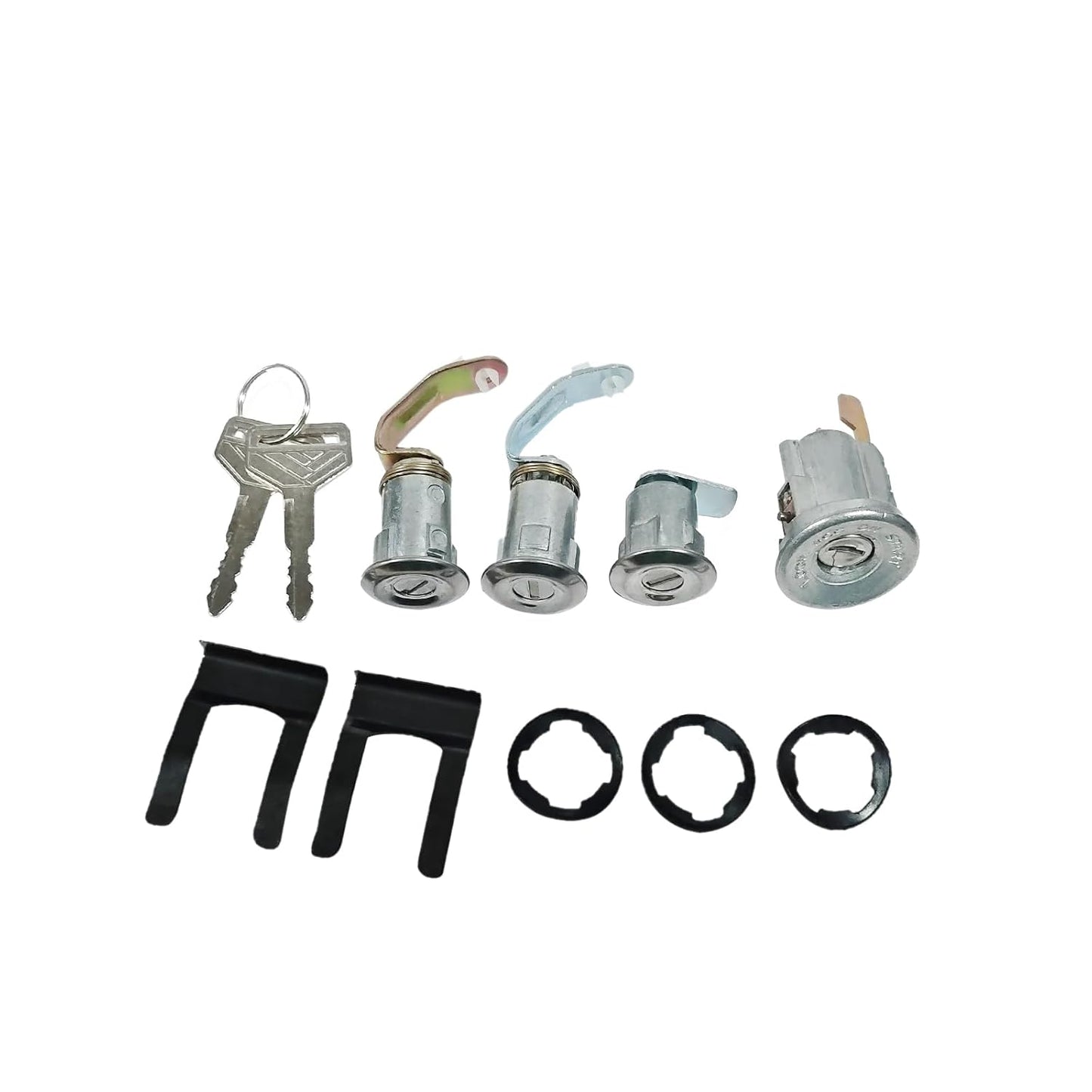 69005-90316 Ignition Switch & Door Lock Cylinder Set with Key Fit for 1969-1986 Toyota Land Cruiser FJ40 FJ45 BJ40