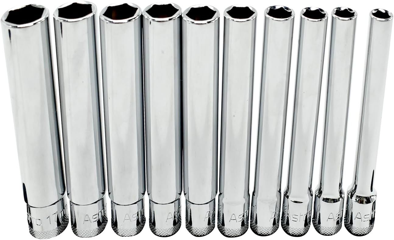 Astro Tools 4110 10pc 3/8" Drive Extra Deep Metric Socket Set