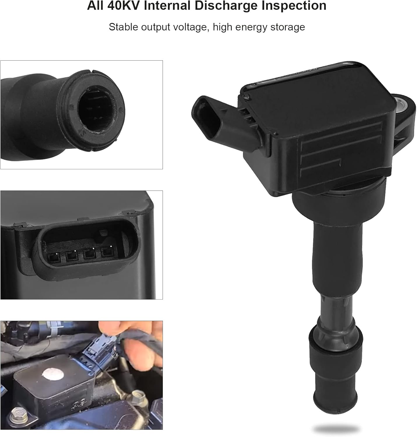 27300-2E601 Ignition Coils for Hyundai Elantra Kona Sonata Veloster Kia Forte Optima 2.0L 49137 UF-816 GN10877