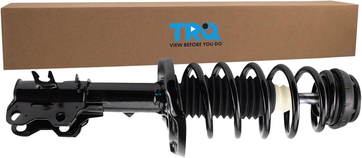 TRQ Front Left Complete Strut & Coil Spring Assembly Drivers Side Compatible with 2011-2017 Honda Odyssey