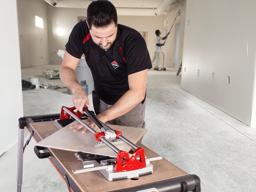 Rubi 14988 Manual Cutter with case, Grey.