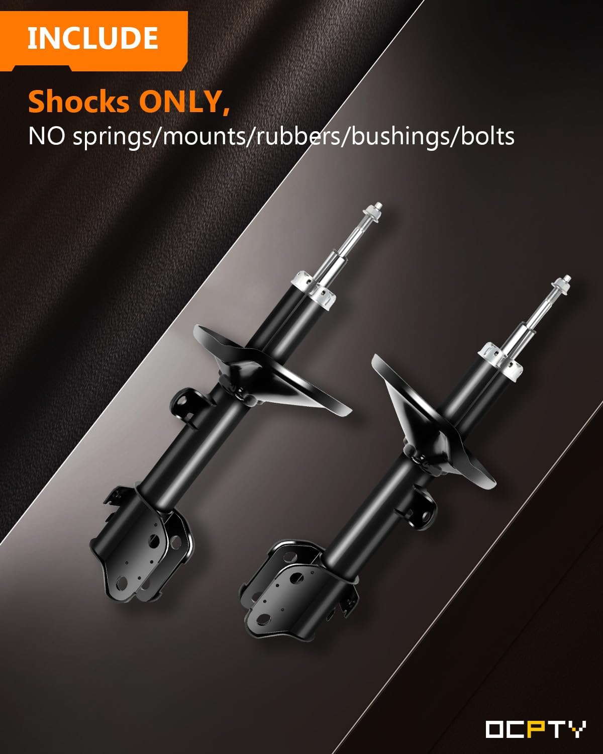 Struts Shocks,OCPTY Front Shock Absorbers for Honda Fits 2001-2002 for Acura MDX,2003-2008 for Honda Pilot 334364 334365-2pcs