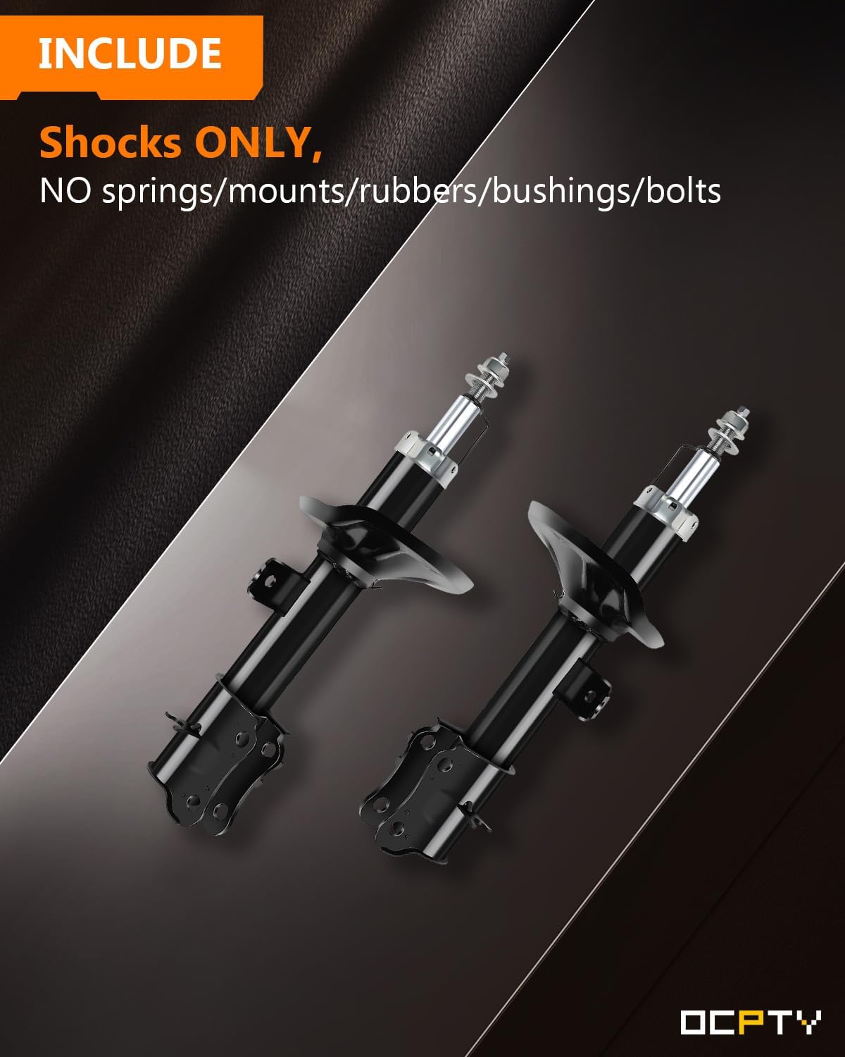 Struts Shocks,OCPTY Front Shock Absorbers for Chevy Fits 2004-2011 for Chevy Aveo,2006-2009 for Chevy Aveo5,2009-2010 for Pontiac G3,2005-2008 for Pontiac Wave,2004-09 for Suzuki Swift+ 333418-2pcs