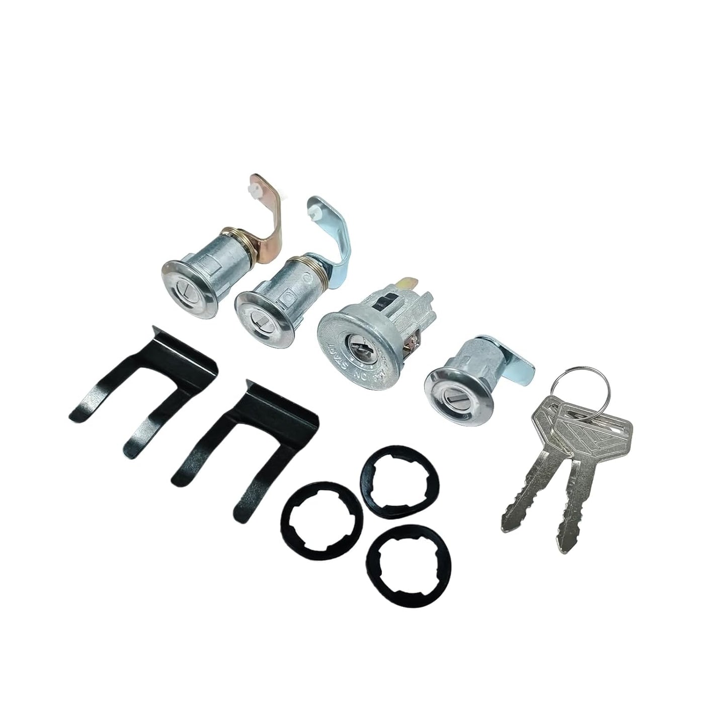 69005-90316 Ignition Switch & Door Lock Cylinder Set with Key Fit for 1969-1986 Toyota Land Cruiser FJ40 FJ45 BJ40