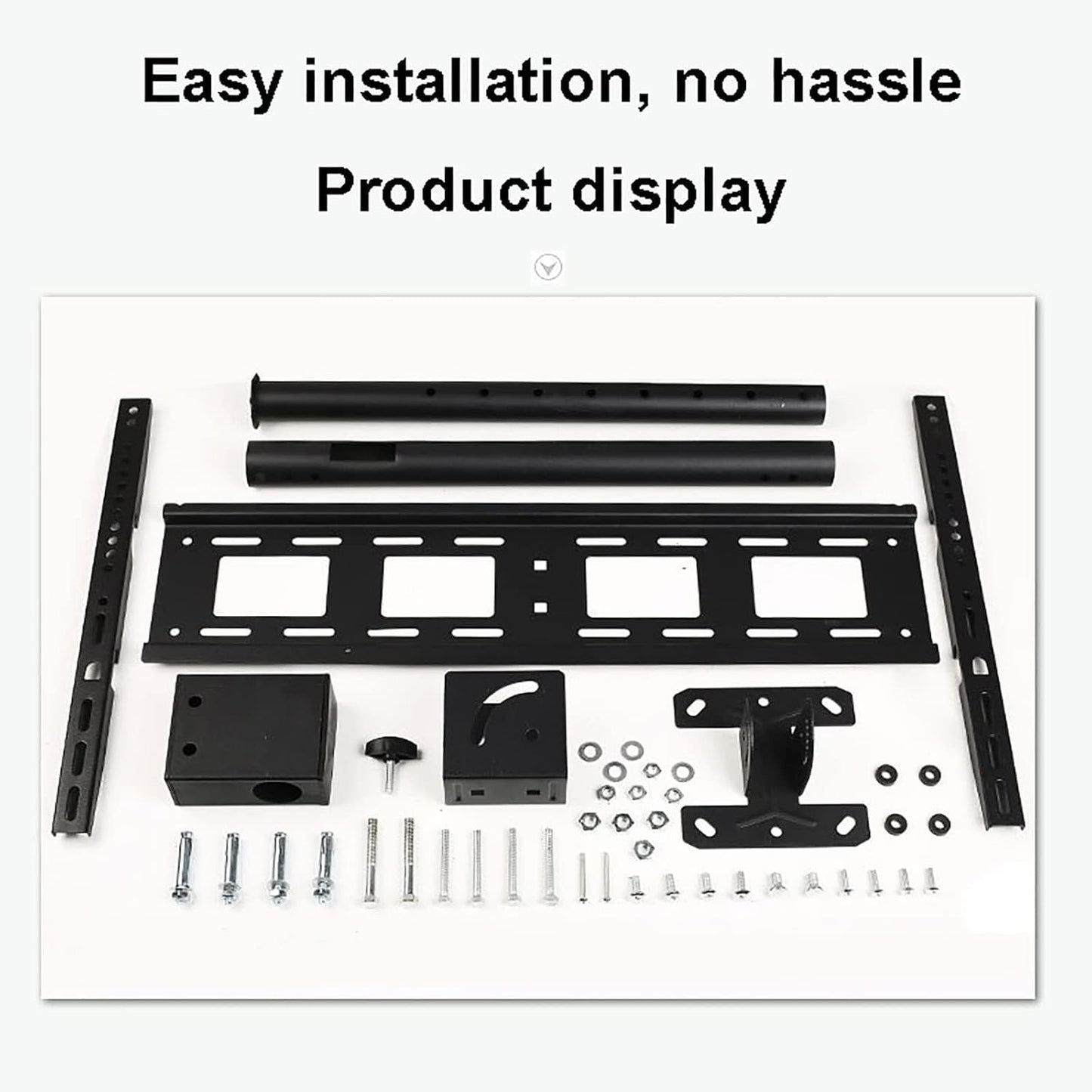 Adjustable Ceiling TV Mount Bracket, Tilt Swivel, Height Adjustable, Ceiling/Wall Mount(1.5)