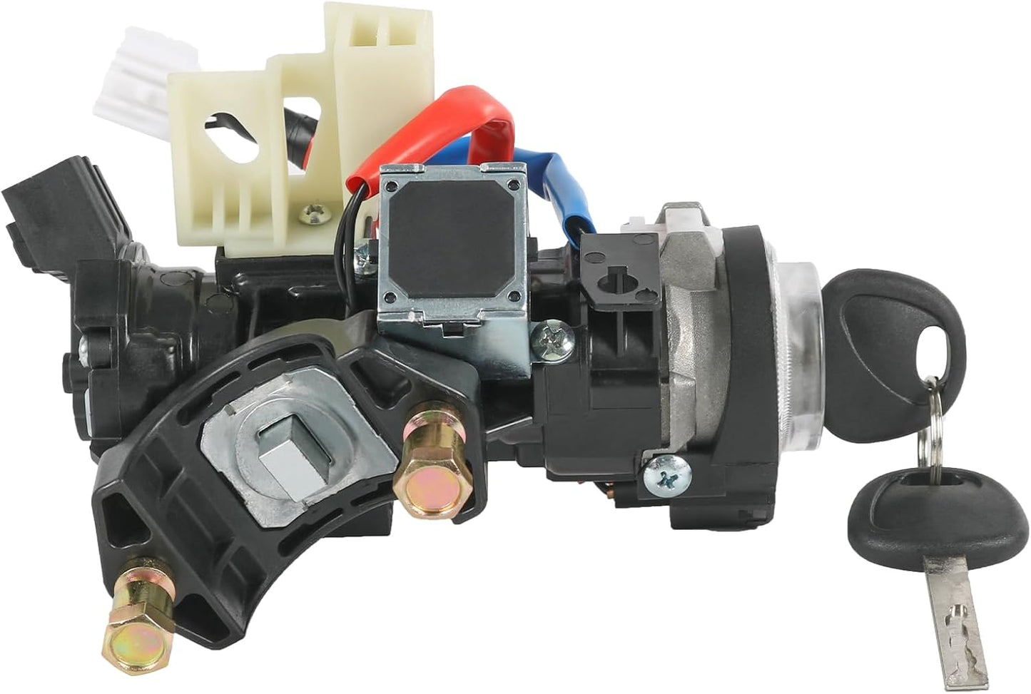 81910-M7110 Ignition Lock Switch Assembly Compatible with 2019-2021 KIA Forte 2021-2023 Seltos 2020-2022 Soul Ignition Lock Housing Cylinder Replace#81910M7110 81900-M7E00, 81905-M7140