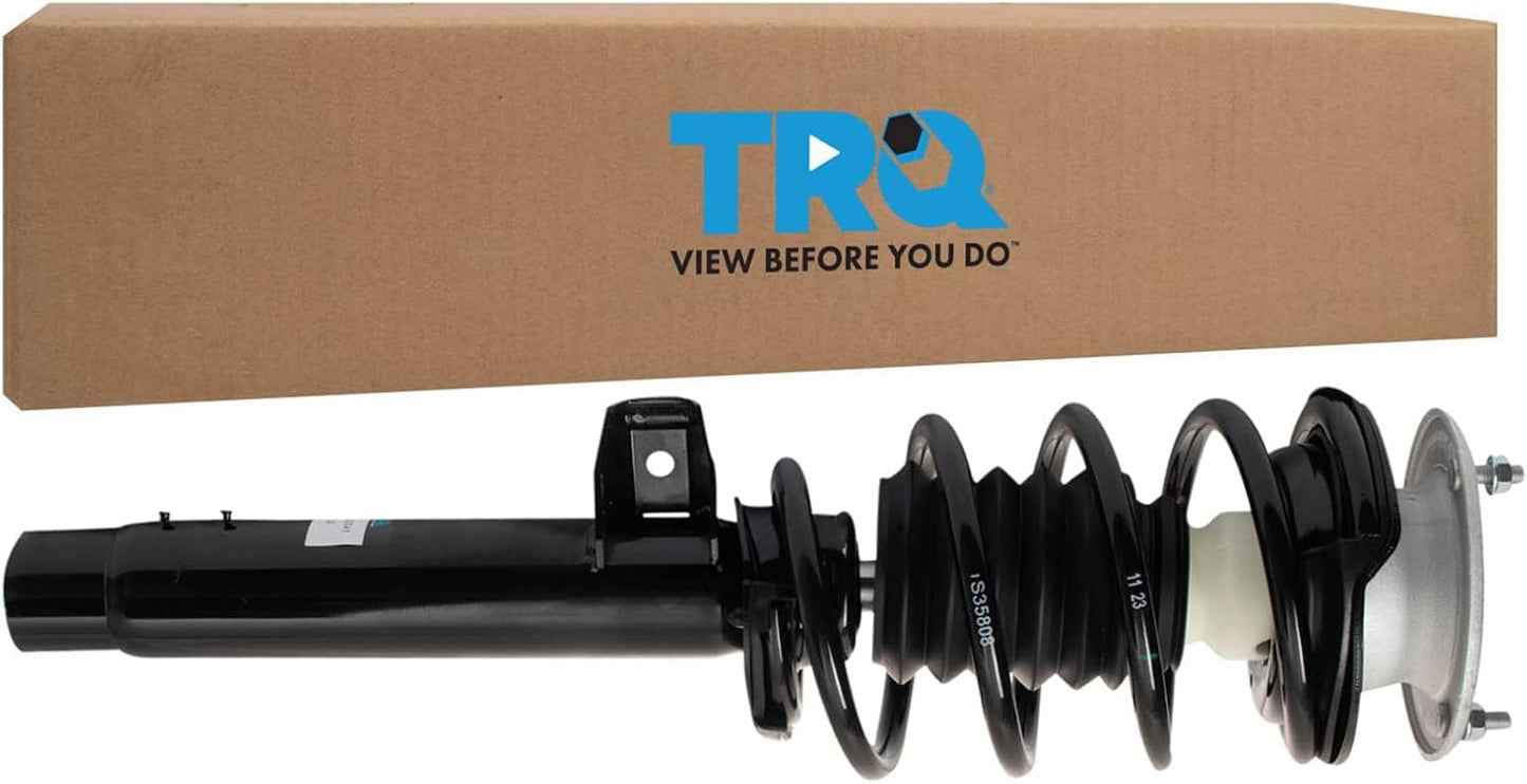 TRQ Front Left Complete Strut & Coil Spring Assembly Drivers Side Compatible with 2011-2017 Honda Odyssey