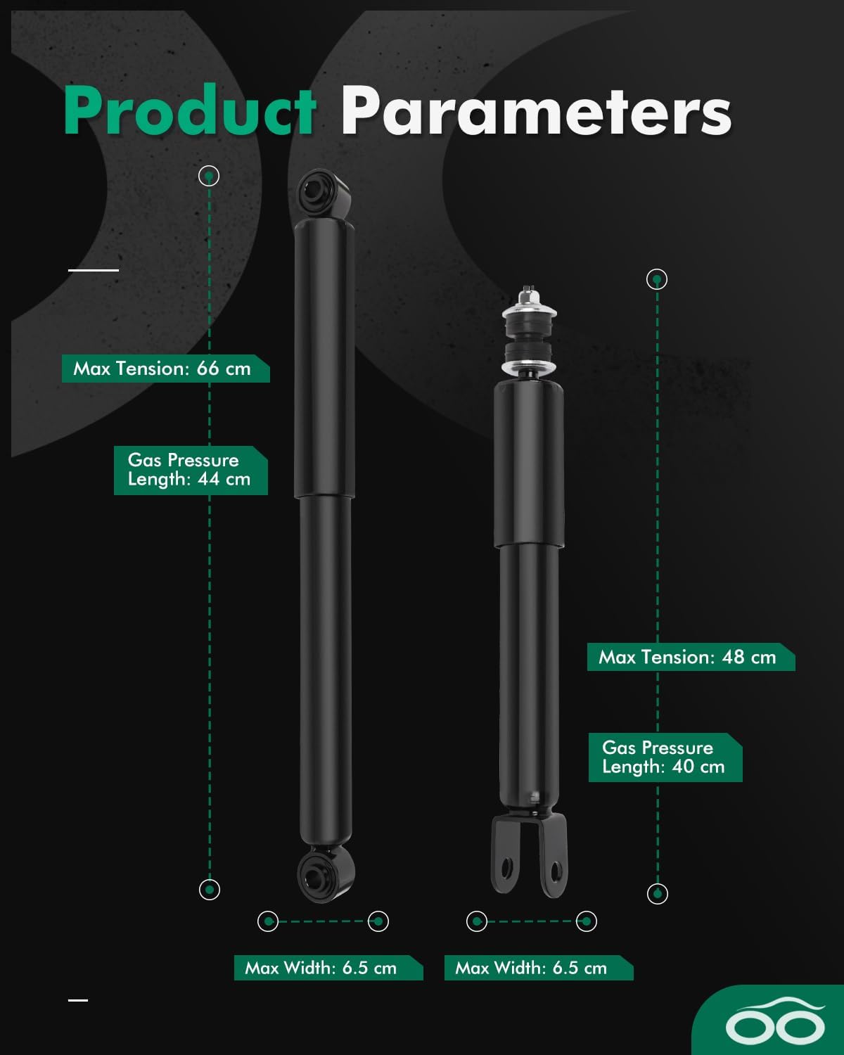 Shocks,SCITOO Front Rear Gas Struts Shock Absorbers Accessories Fit for 2000 2001 2002 2003 2004 2005 2006 for Chevy Suburban 1500/for Tahoe GMC Yukon/for Yukon XL 1500 344381 344384 Set of 4