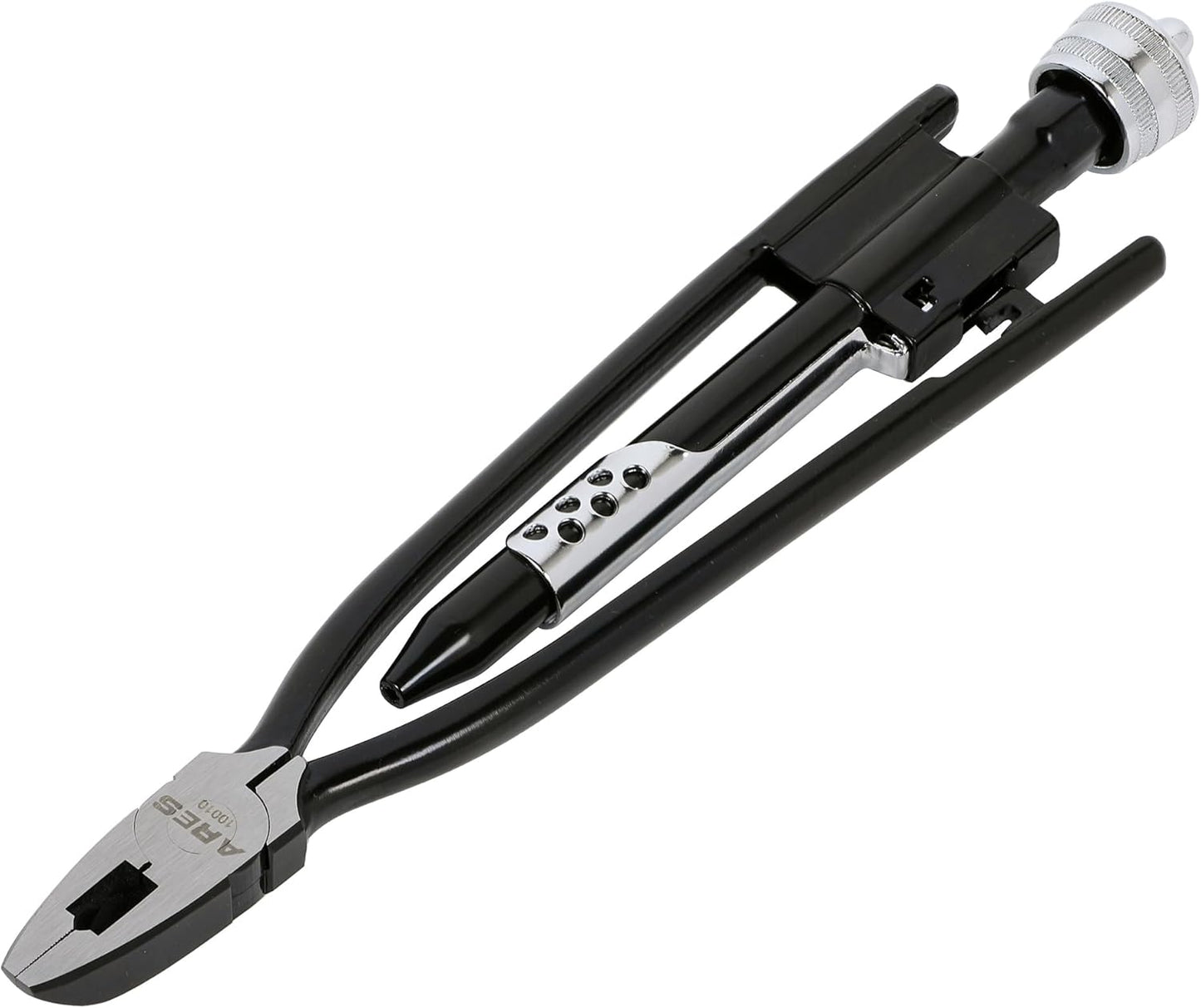 ARES 10009-6-inch Reversible Wire Twister Pliers - Auto Return - Untwist Tool can Grip, Twist, and Cut Stainless Steel Safety Wire on Vehicles, Machinery, and Aircraft
