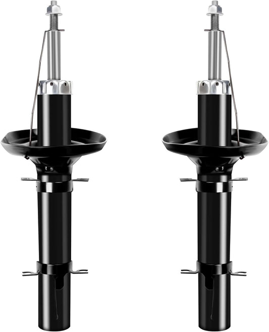 Shocks for VW,ECCPP Front Shocks Absorbers for Volkswagen Fits 1998-2010 for Volkswagen Type 1,1999-2006 for VW for Golf,1999-2005 for VW for Jetta 334812 Auto Shocks Gas Struts(Set of 2 Front)