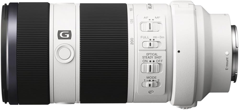 Sony FE 70-200mm f/4 G OSS Lens SEL70200G, Filter Kit, Backpack, 64GB Card, Card Reader, Flex Tripod, Memory Card Wallet, Cap Keeper, Cleaning Kit, Hand Strap, and More