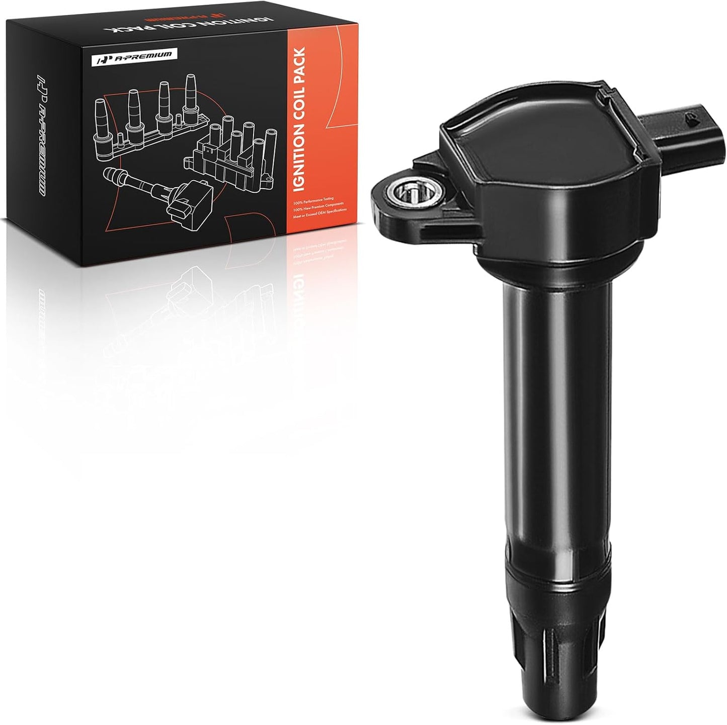 A-Premium 4PCS Ignition Coil Packs Compatible with Dodge, Jeep & Chrysler Vehicles - 1.8L 2.0L 2.4L - Journey 2009-2020, Avenger 2008-2014, Caliber 2007-2012, Patriot Compass 2007-2017, 200, Sebring