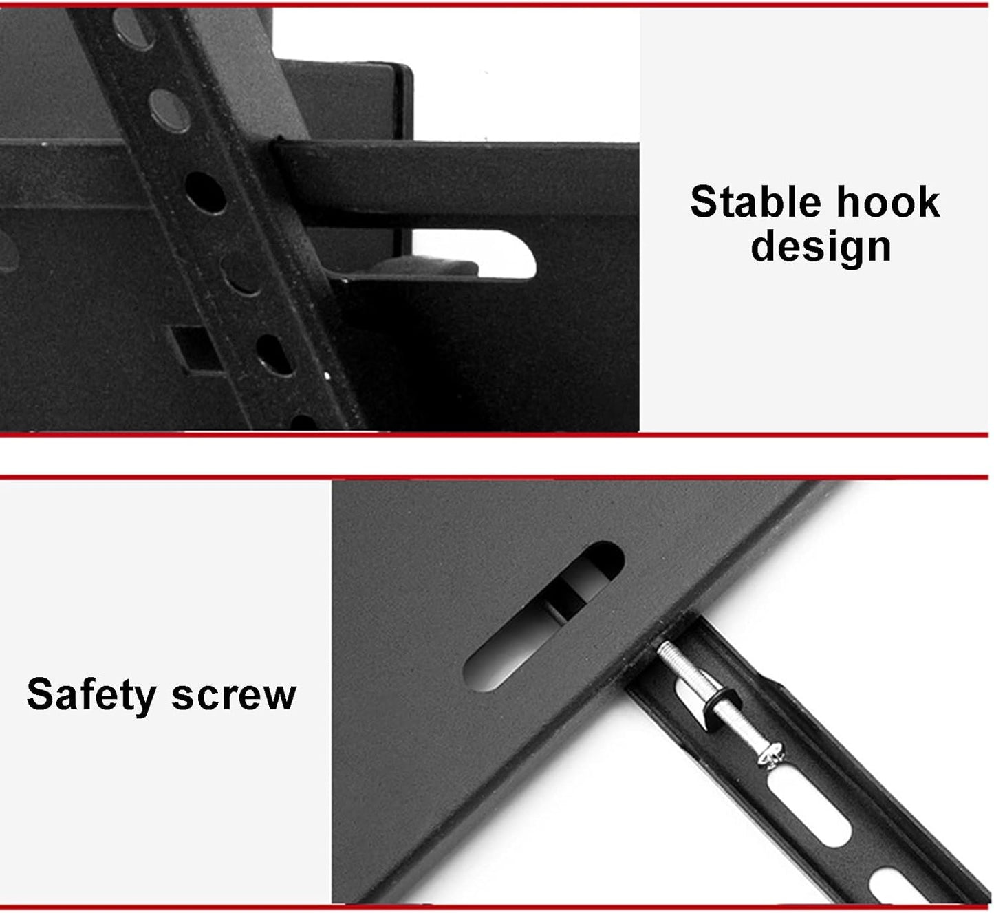 Adjustable Ceiling TV Mount Bracket Double Pole Ceiling TV Stand for 60-120 Inch TVs Fit Flat and Vaulted Ceiling Expansion Screw Fixing,2m