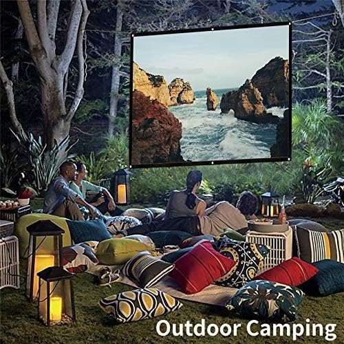 Simple Folding Screen Portable Home Outdoor KTV Office 3D Proyector Projection Screen(30 inch)