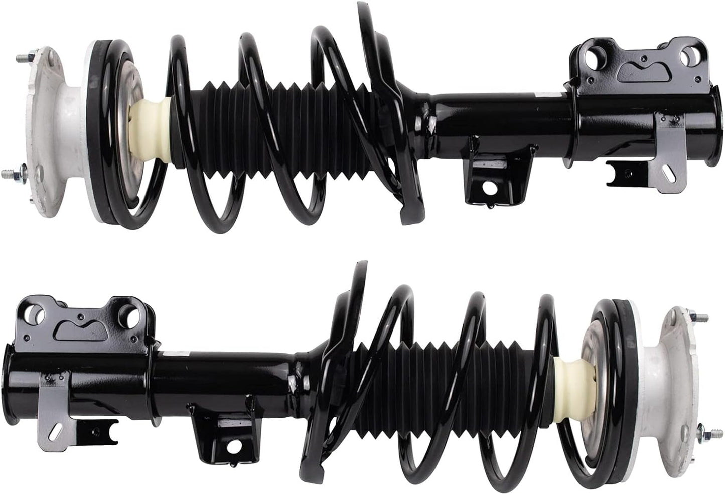 TRQ Front Strut & Coil Spring Assembly Set Driver & Passenger Sides Compatible with 13-19 Cadillac ATS