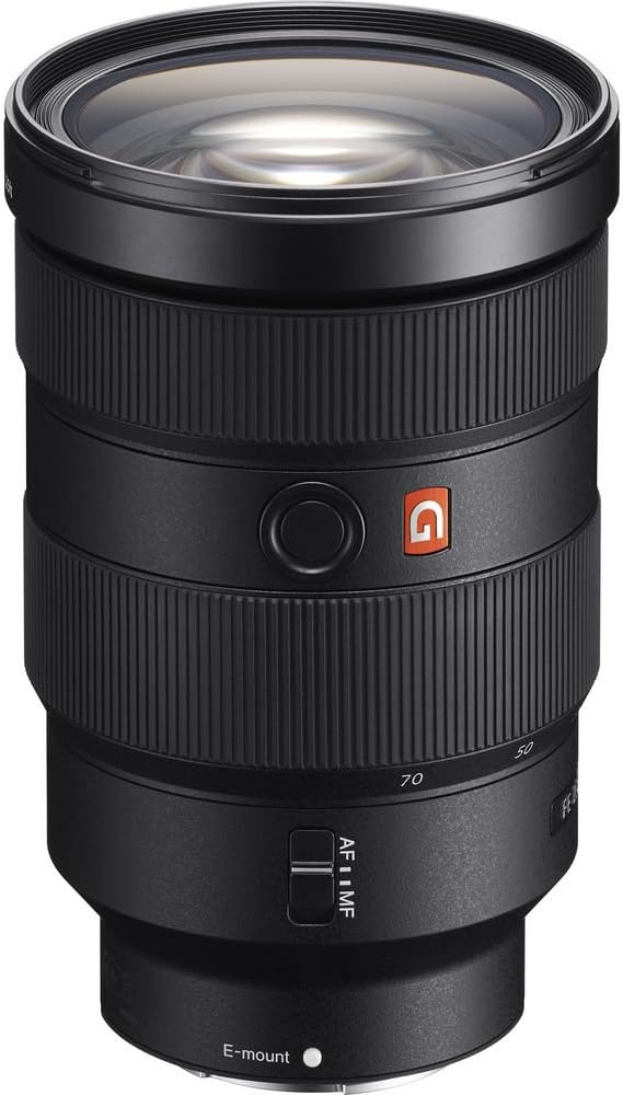 Sony FE 24–70mm F2.8 GM Standard Zoom Lens (SEL2470GM) – Full-Frame E-Mount | G Master Optics | Bright Constant F2.8 Aperture | Filter Kit, Backpack, 64GB Card, Flex Tripod, Cap Keeper and More