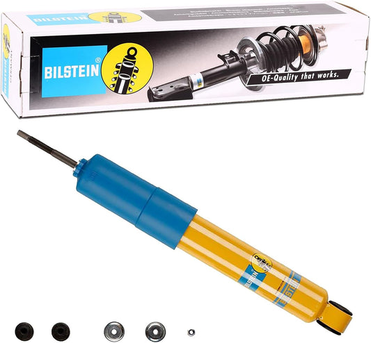 Bilstein B6 4600 Series Front Monotube Shock fits 2007 2010 Silverado 2500 HD 3500 HD | Improves Ride Quality, Handling and Performance | 24-060813