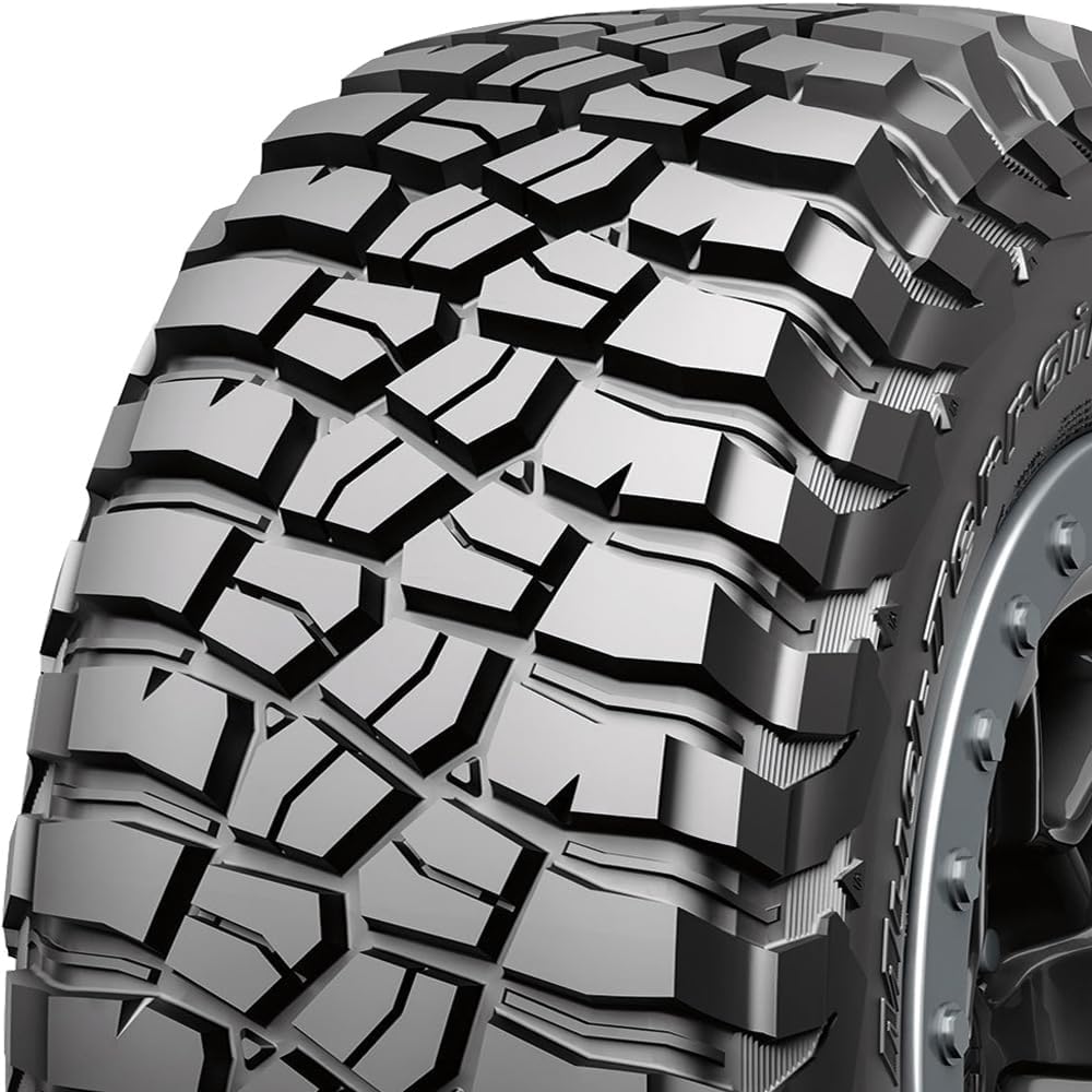 BFGoodrich Mud Terrain T/A KM3 Radial Car Tire for Light Trucks, SUVs, and Crossovers, 33x12.50R20/E 114Q