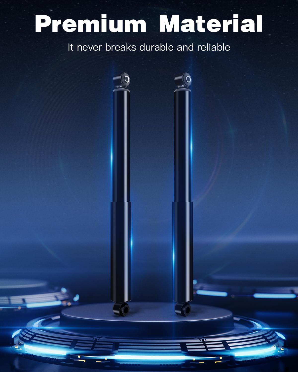 Shocks for Ford,ECCPP 2x Front Shocks Absorbers Kits fits for Ford 1999 2000 2001 2002 2003 04 for Ford F-250 Super Duty/F-350 Super Duty/F-450 Super Duty/F-550 Super Duty 1500 344077 Auto Shocks Sets