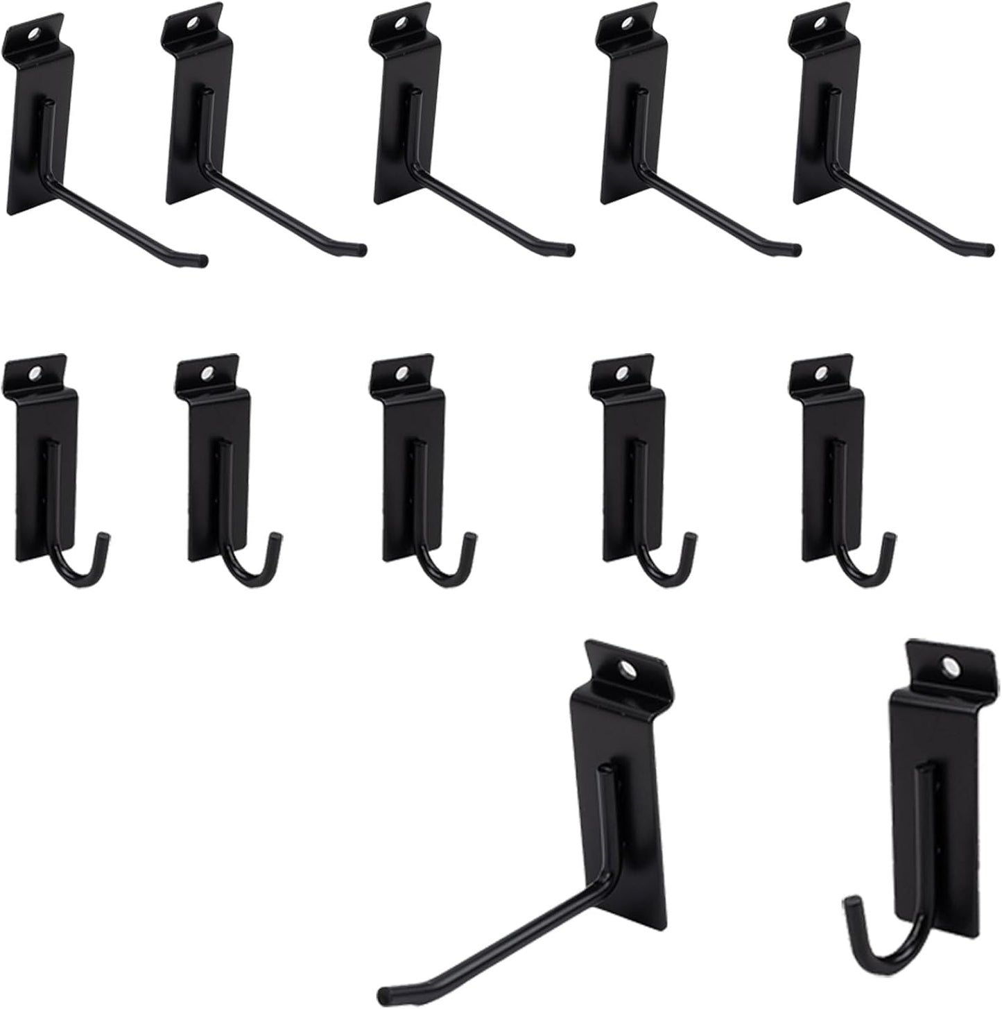Slat Wall Paneling Garage Wall Organizer, Black Slatwall Panels 4'x8' Garage Tool Organizer Wall Mount Garage Slat Wall Storage Systems, Slat Board PVC Wall Panels Garage Storage Organization Product