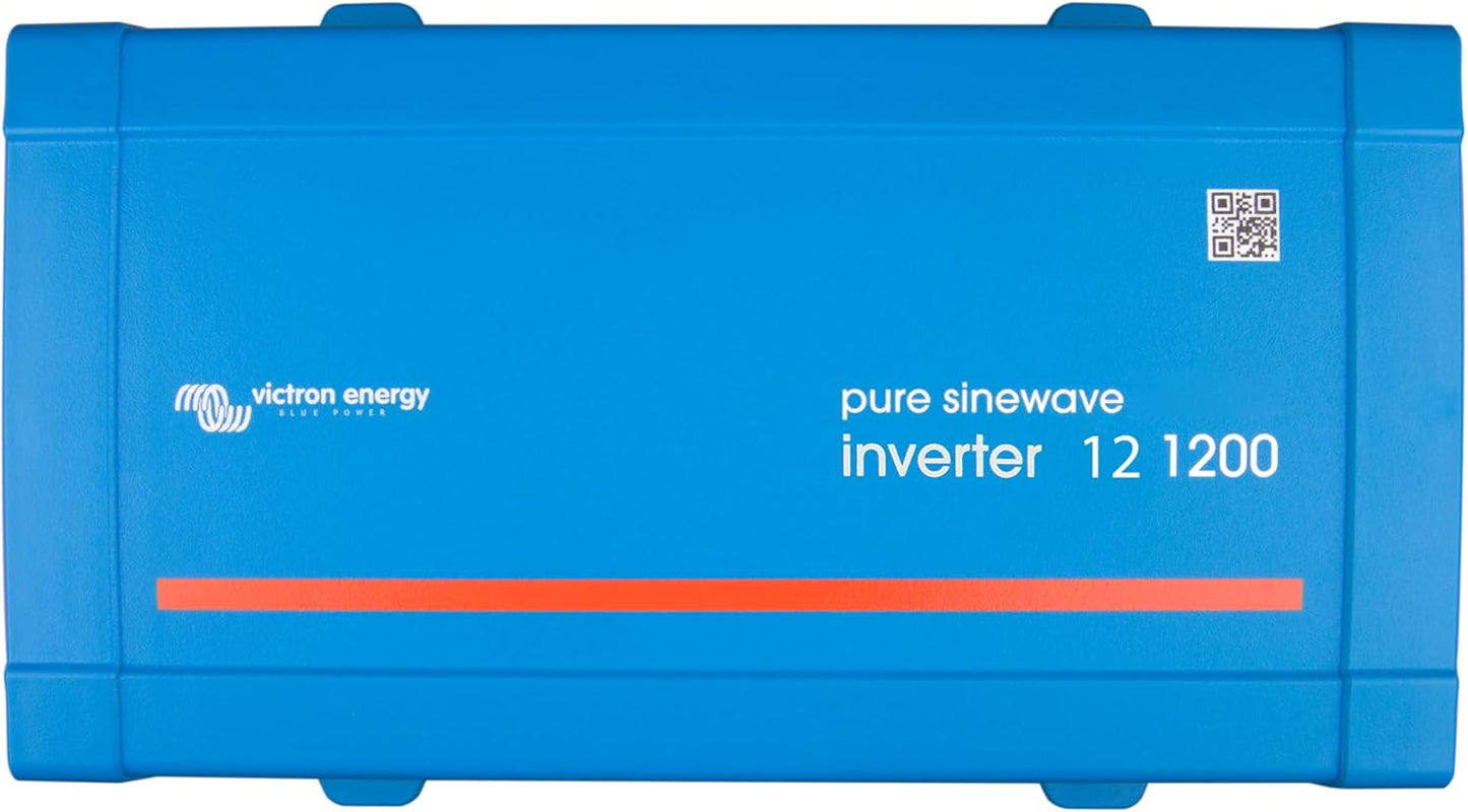 Victron Energy 250VA 12-Volt 120V AC Pure Sine Wave Inverter, NEMA 5-15R