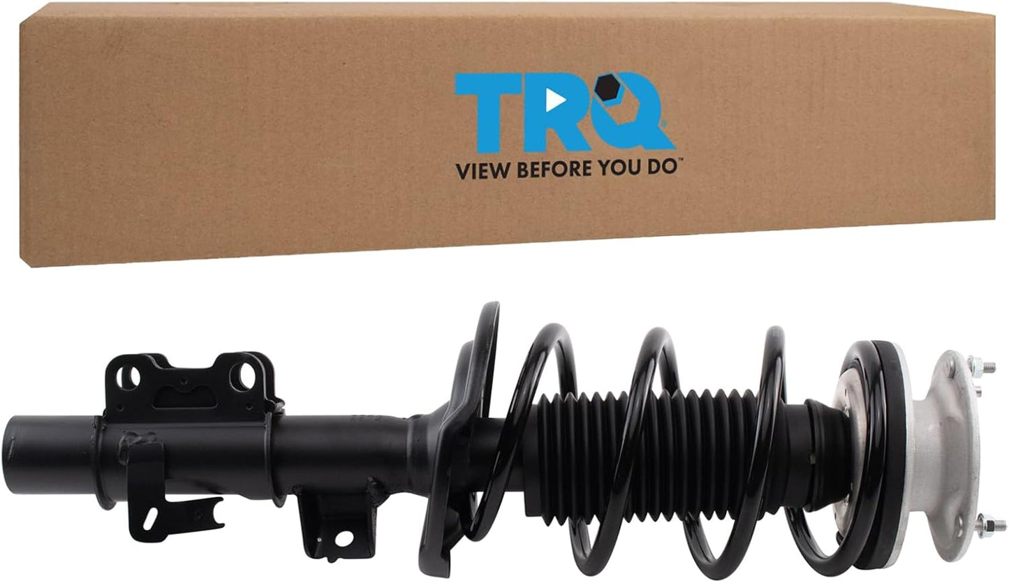 TRQ Front Left Complete Strut & Coil Spring Assembly Drivers Side Compatible with 2011-2017 Honda Odyssey