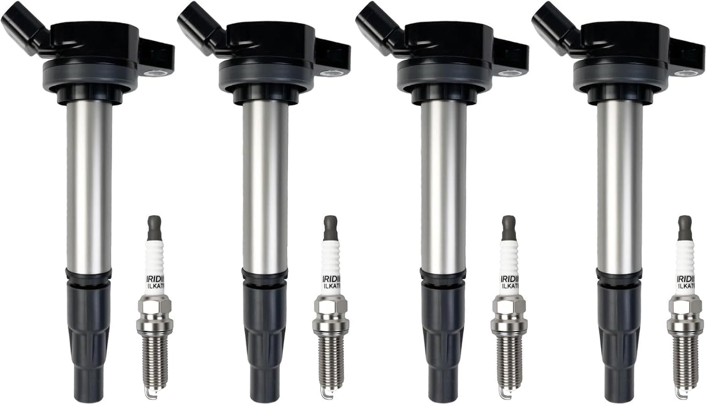 Set of 8 Ignition Coil DG508 & Spark Plug SP479 for Ford F150 F250 F350 E150 E250 E350 Expedition Mustang Lincoln Mercury Explorer 4.6L 5.4L,Replaces#DG491 FD503 DG457 DG472 1L2U12029AA C1454 C1417