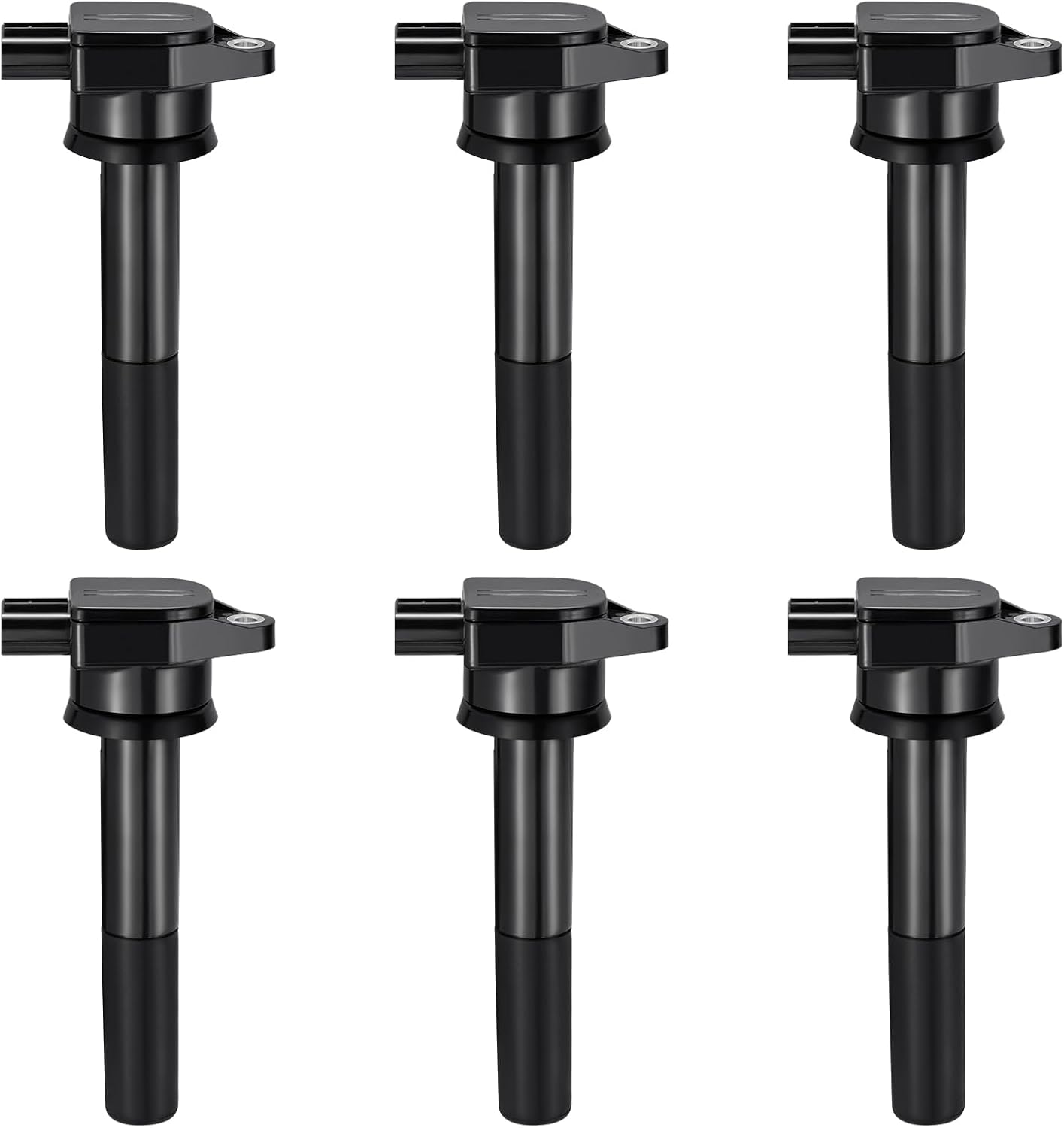 BDFHYK Ignition Coil Pack UF807 and Iridium Spark Plugs 93175 Compatible with Chrysler Pacifica Dodge Durango Jeep Grand Cherokee Wrangler Ram 1500 3.6L V6 68223569AB LKR7DIX-11S, Sets of 6