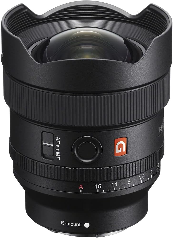 Sony FE 14 mm F1.8 GM Ultra-Wide Prime Lens (SEL14F18GM) G Master Optics, Bright F1.8 Aperture | Backpack, 64GB Card, Card Reader, Flex Tripod, Cap Keeper, Cleaning Kit, Hand Strap, and More
