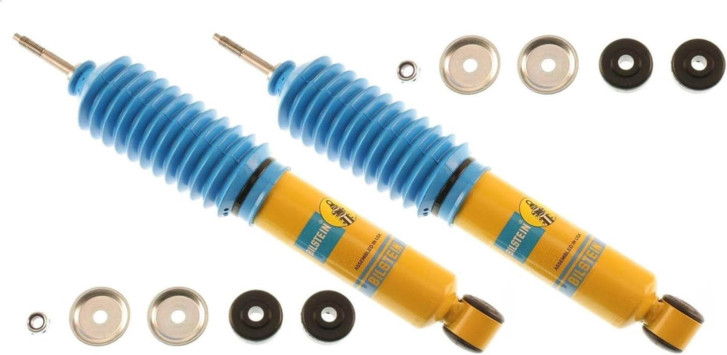 Bilstein Pair of B6 4600 Suspension Front Shock Absorbers for 1997 2003 F150 4WD | Includes TrendsAuto Decal | 24-185134