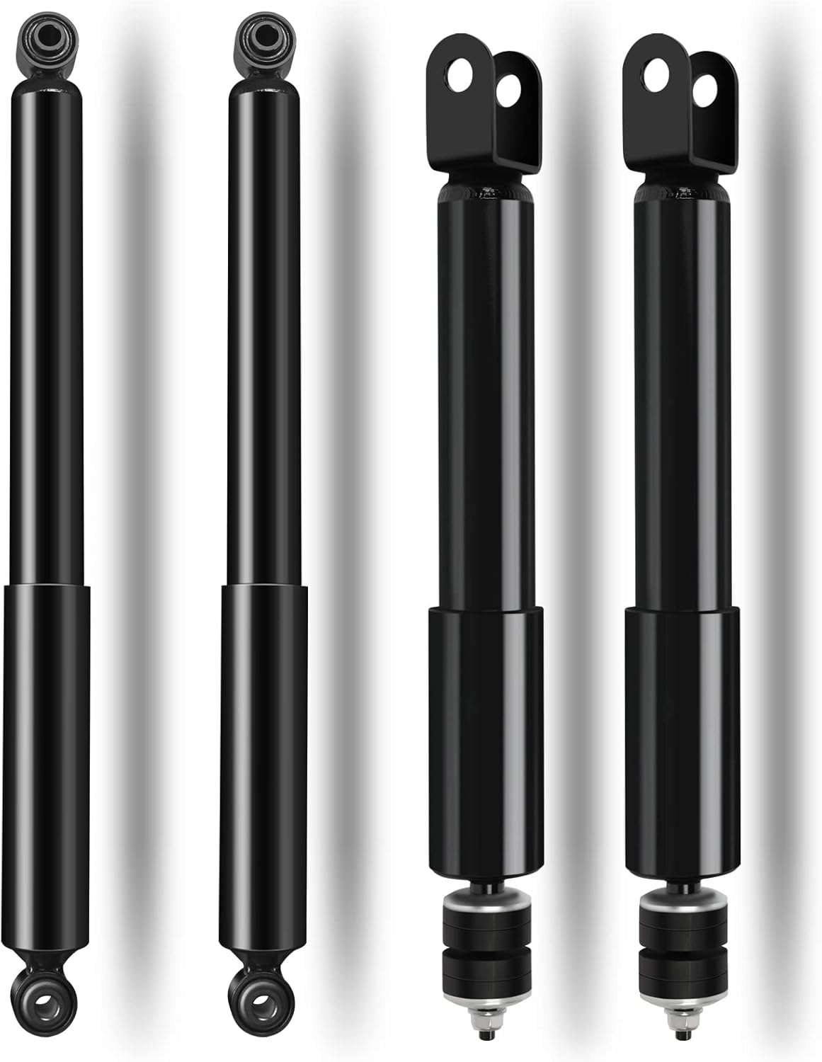 4x Struts AUTOMUTO Shock Absorbers Fits 1999-2006 for Chevy Silverado 1500,1999-2008 for GMC Sierra 1500 with 344381 344386 Auto Shocks - Front Rear